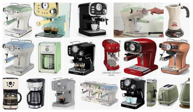 OFERTAS CAFETERAS VINTAGE】 ☕ Top Ofertas en diseño vintage y retro en 2023