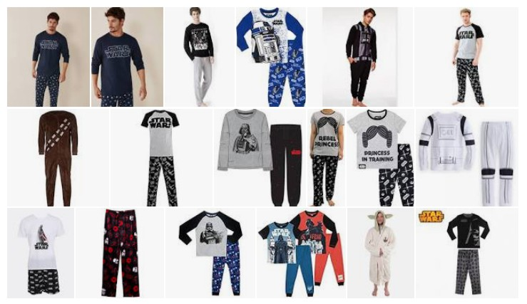 OFERTAS STAR WARS】 ⭐Colección de pijamas y ropa de casa de La Guerra de las  Galaxias para fans de la saga Star-Wars