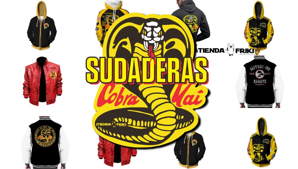Sudadera Mujer Cobra Kai Colores- Sibuts Tienda Online