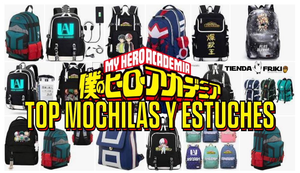 TOP MOCHILAS Y MÁS】 ⭐ La mejor colección de material escolar para la Vuelta  al Cole con My Hero Academia en 2022